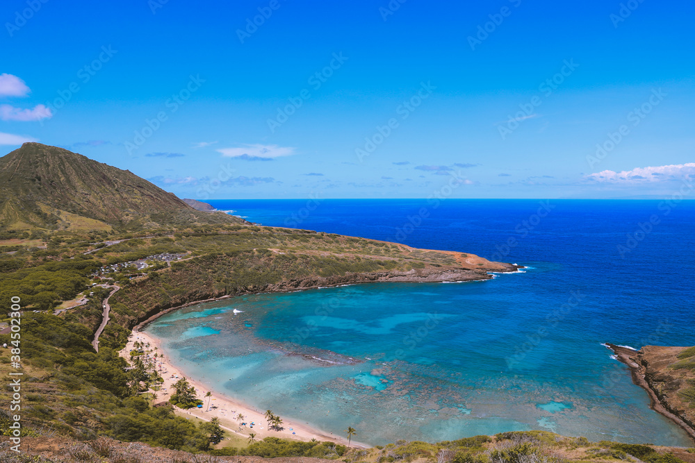 Hanauma bay, East Honolulu, Oahu, Hawaii Hanauma bay, East Honolulu, Oahu, Hawaii