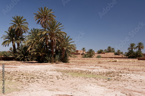 Wioska marokańska na skraju Sahary