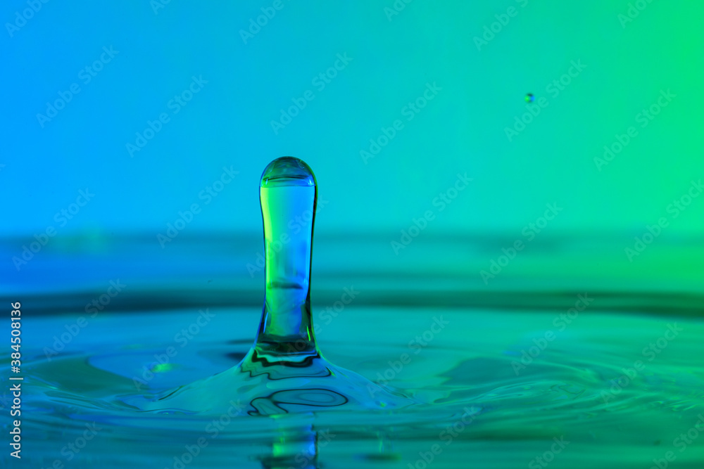 Wassertropfen Hochgeschwindigkeit Aufnahme Wassertropfen Hochgeschwindigkeit Aufnahme