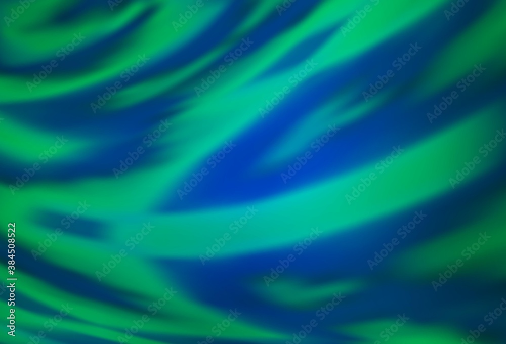 Light Blue, Green vector modern elegant background.