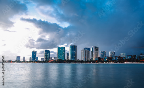 Ala Moana Regional Park  oahu  hawaii