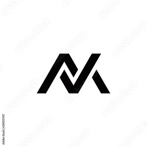 m v mv vm initial logo design vector graphic idea creative photo