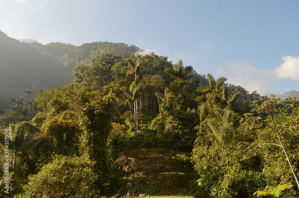 Hiking to Ciudad Perdida (The Lost City) in the jungle and mountains of Colombias Sierra Nevada de Santa Marta Hiking to Ciudad Perdida (The Lost City) in the jungle and mountains of Colombias Sierra Nevada de Santa Marta