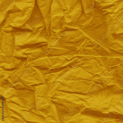 Wallpaper Mural Yellow vintage and old looking crumpled paper background. Retro cardboard texture. Grunge paper for drawing. Ancient book page. Present wrapping. Torontodigital.ca