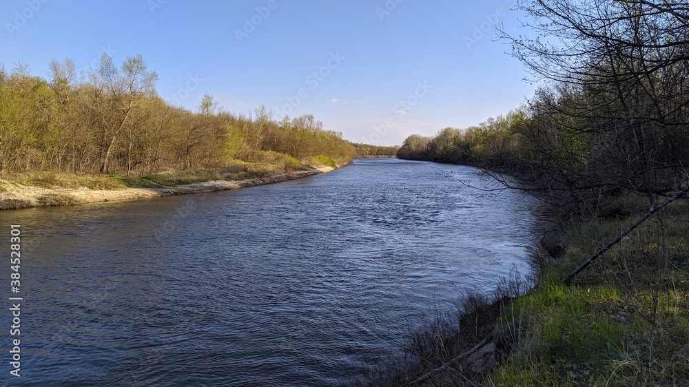 Winter, autumn, river,pond Winter, autumn, river,pond