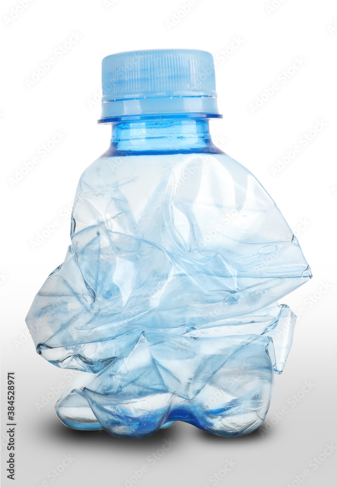 small crushed plastic bottle small crushed plastic bottle