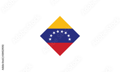 Venezuela flag diamond vector illustration Free Download Venezuela flag diamond vector illustration - GFXLoad