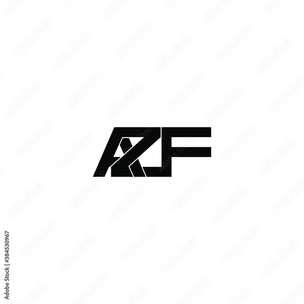 azf letter original monogram logo design azf letter original monogram logo design