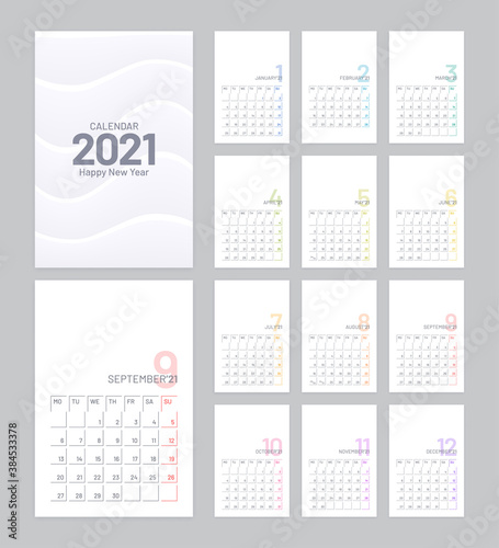 Calendar 2021 Design Week Starts on Monday