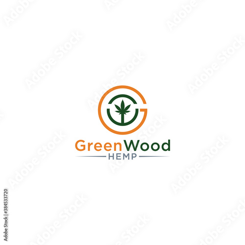 GW cannabis logo design