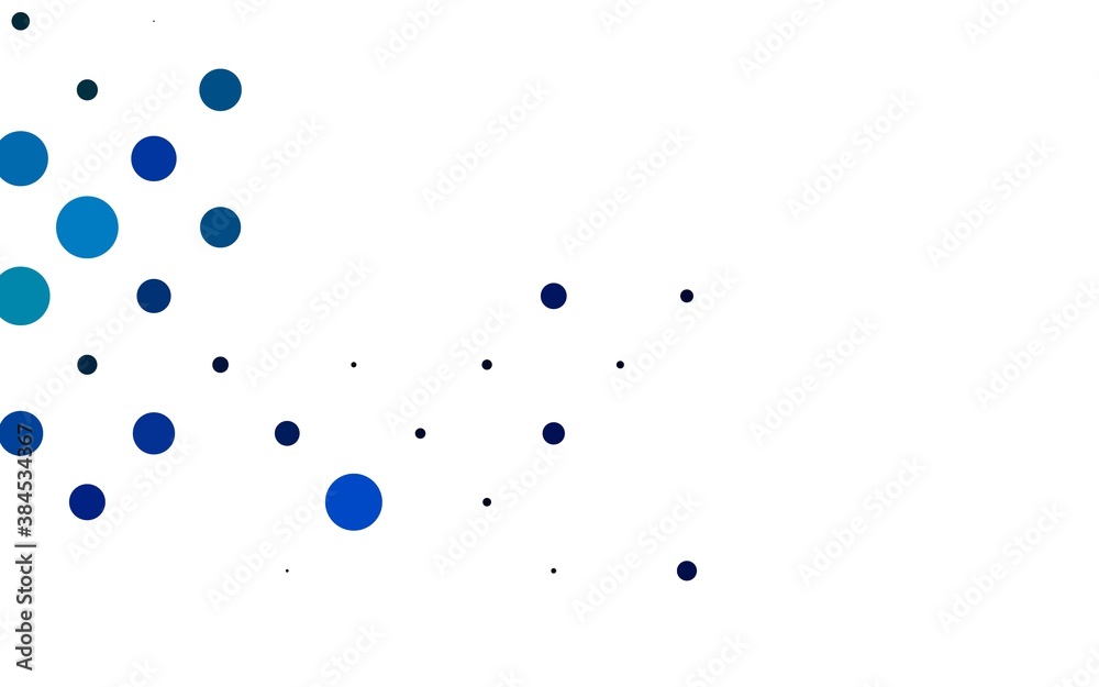 Light BLUE vector background with bubbles. Light BLUE vector background with bubbles.