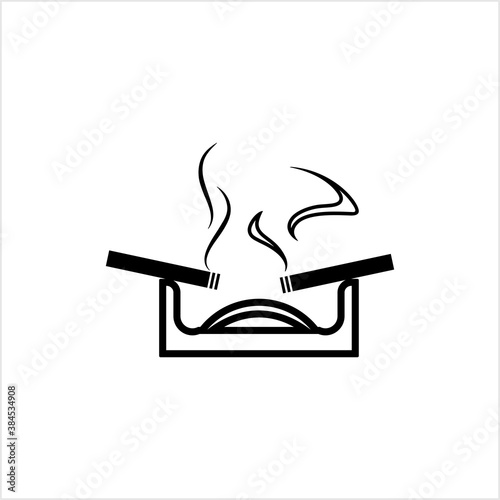 Ashtray Icon, Ashtray For Cigarette