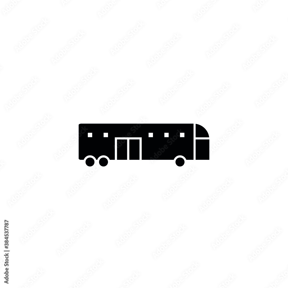 Bus icon. simple silhouette illustration. flat vector. EPS 10 Bus icon. simple silhouette illustration. flat vector. EPS 10