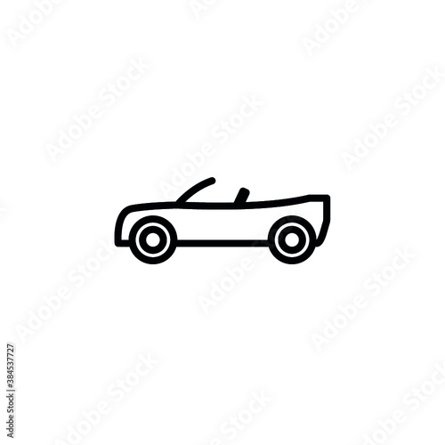 convertible car icon © mattbadal