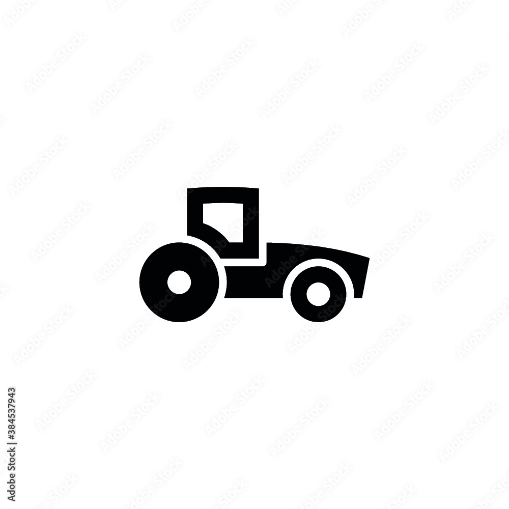 tractor icon vector