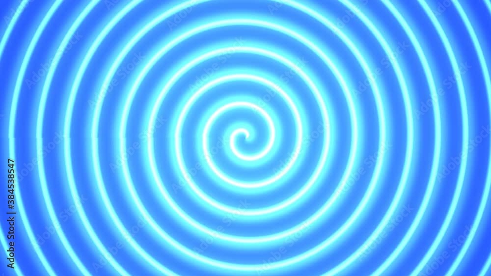 Spinning Bright Blue Spiral Light Spinner Spinning Bright Blue Spiral Light Spinner