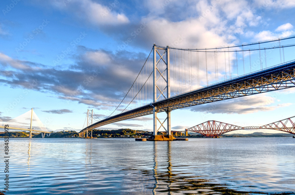 Obraz premium Forth Road Bridge