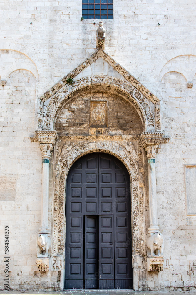 The Basilica of Saint Nicholas church in Bari in Apulia, Italy - Europe