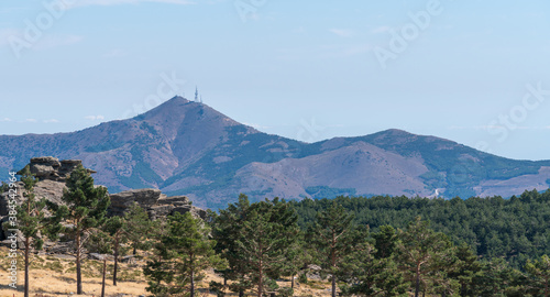 Mountainous area in the Sierra de los Filabres in Almeria (Spain)