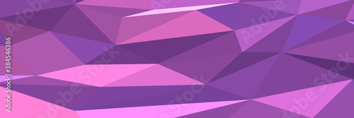 Violet abstract background. Geometric vector illustration. Colorful 3D wallpaper.