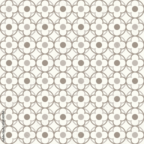 Arabic geometry, Tangled Moroccan Pattern, seamless vector background.