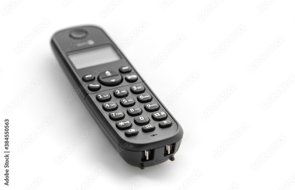 Cordless phone isolated on white background Cordless phone isolated on white background