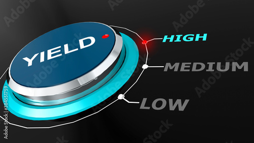 Photos High yield return on the knob