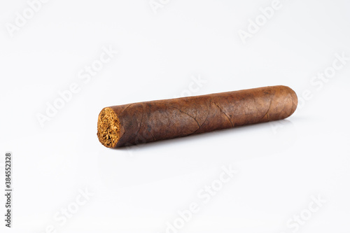 Photography Cigar on white background