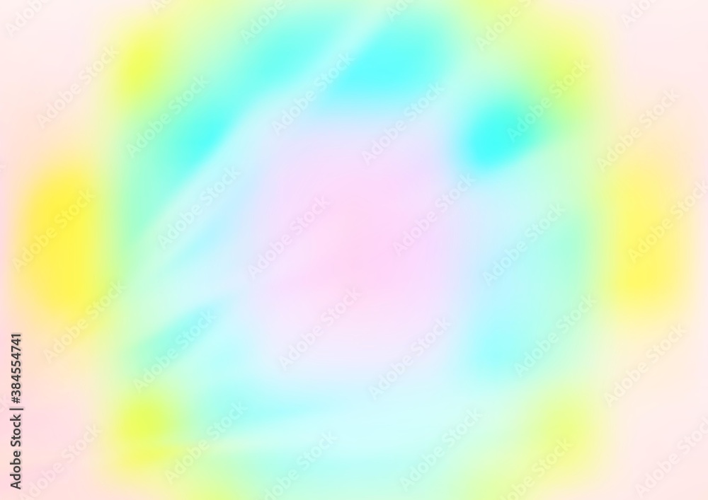 Obraz premium Light Multicolor, Rainbow vector blurred bright template.