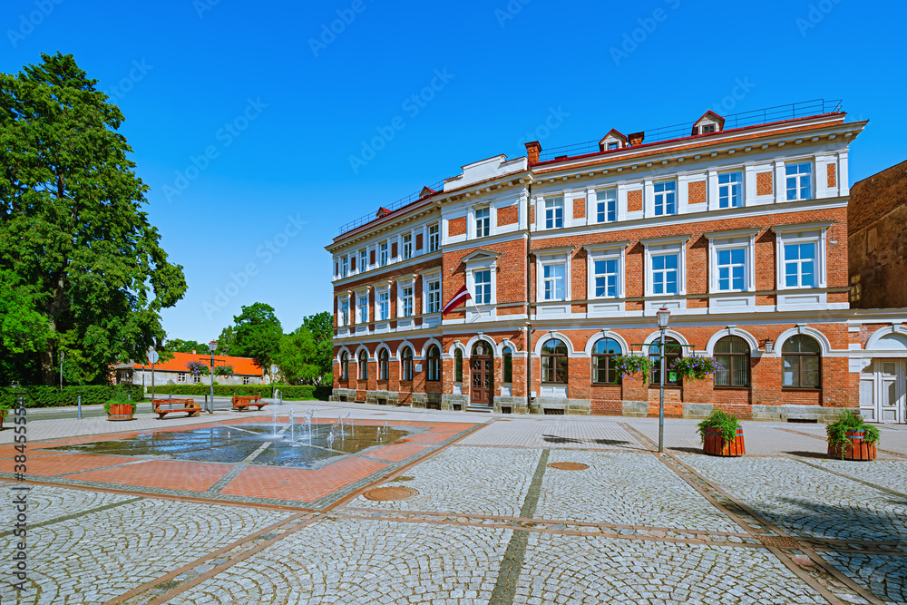 Historic house in Cesis