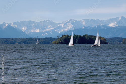 segeln auf dem Starnberger See