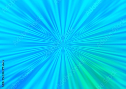 Light Blue, Green vector modern bokeh pattern.