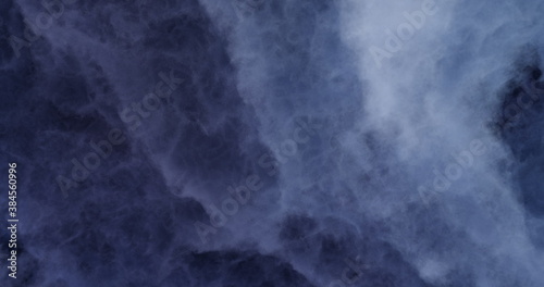 Abstract 4k resolution defocused atmosphere background for backdrop, wallpaper and varied design. Dark blue, blue gray and electric blue colors.