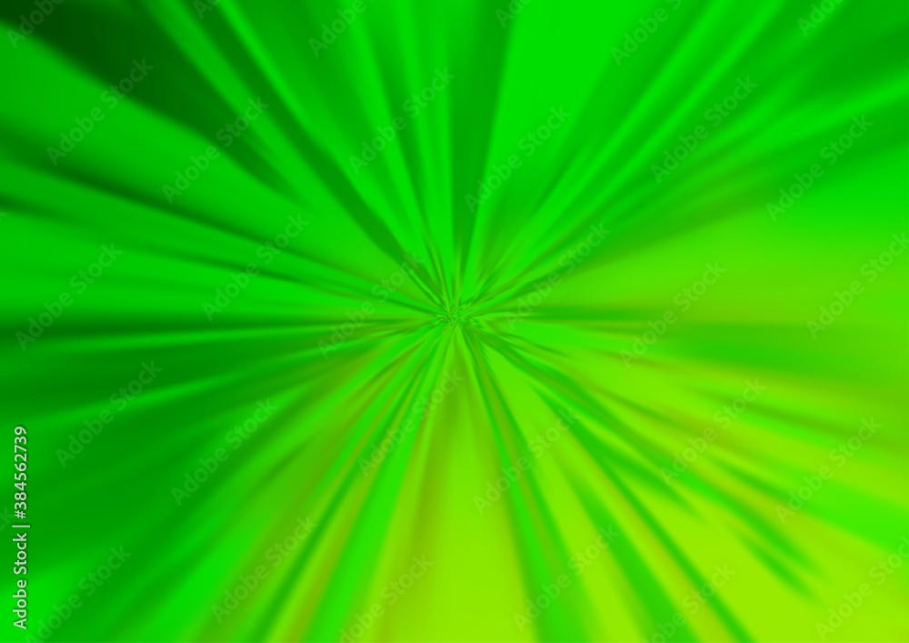 Obraz premium Light Green vector glossy abstract template.