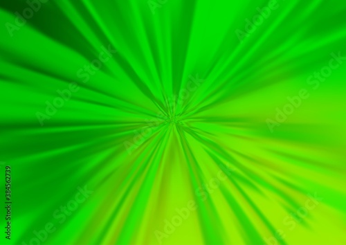 Light Green vector glossy abstract template.