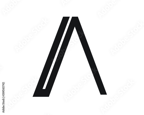 a and j logo designs and logo letters