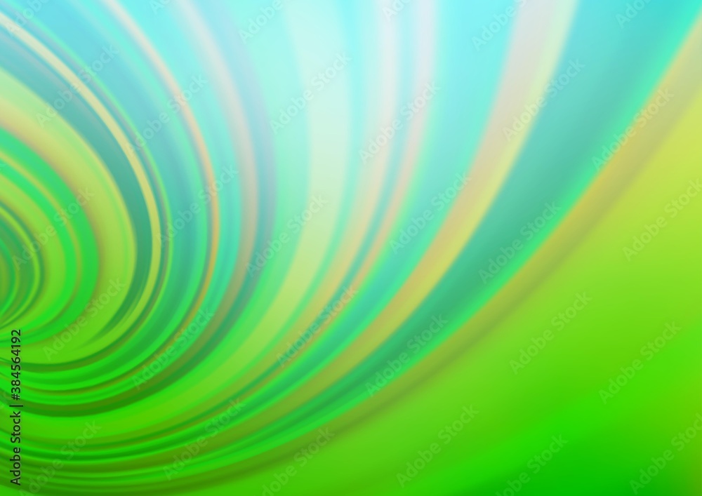 Light Green vector bokeh template. Light Green vector bokeh template.