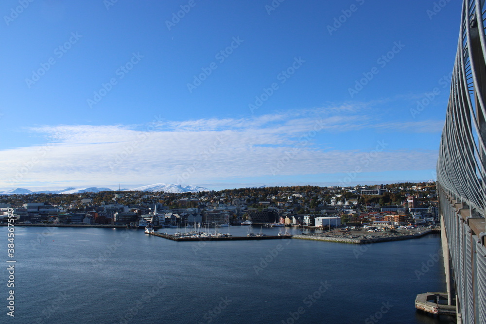The city of Tromso in Northern Norway