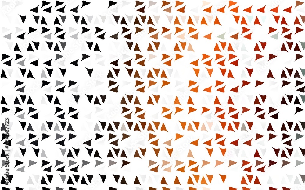 Light Orange vector pattern in polygonal style.