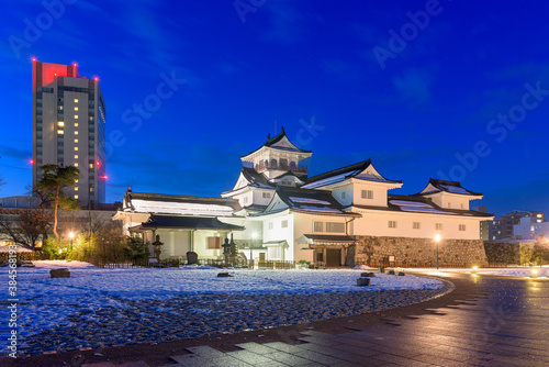 Toyama Castle, Japan in Winter