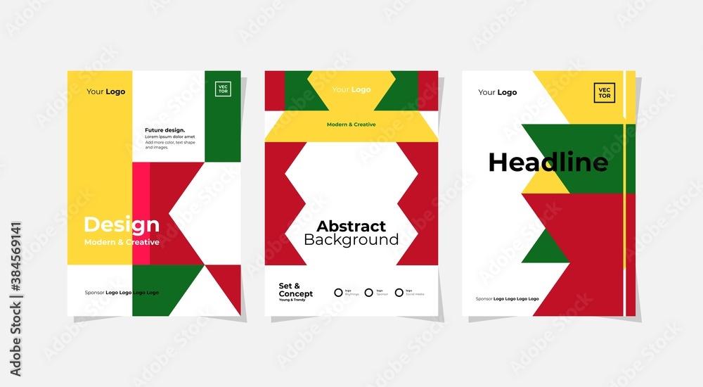 Set of paper templates layout editable for your advertising event, like leaflet, book cover, poster, annual report, and more. Vector. Set of paper templates layout editable for your advertising event, like leaflet, book cover, poster, annual report, and more. Vector.