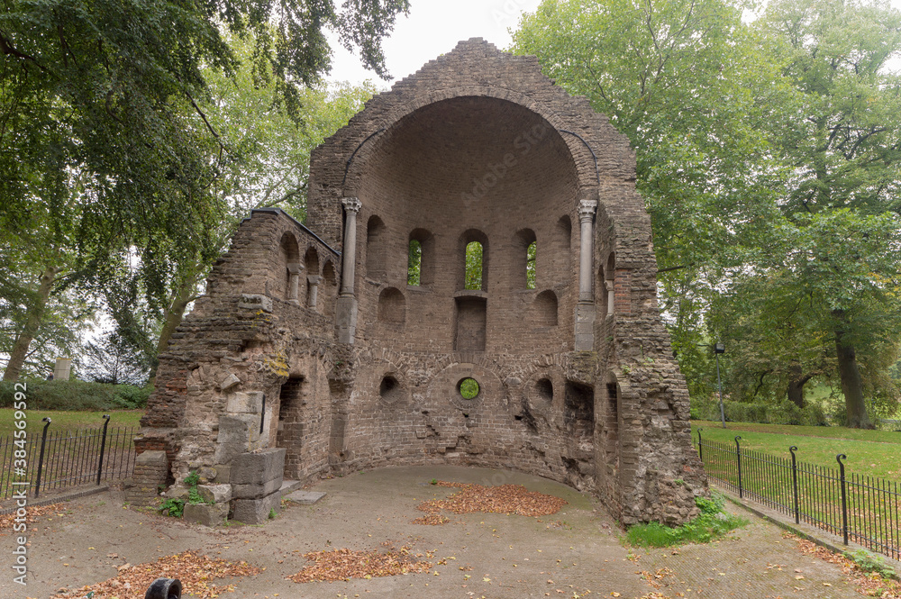The Barbarossa ruin in Nijmegen, The Netherlands