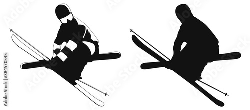 Mountain skier