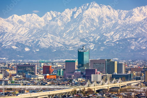 Toyama, Japan Skyline