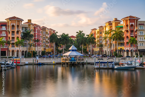 Naples  Florida  USA at Dusk