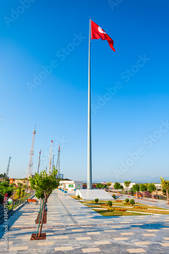 Turkish Flag Monument viewpoint, Manavgat