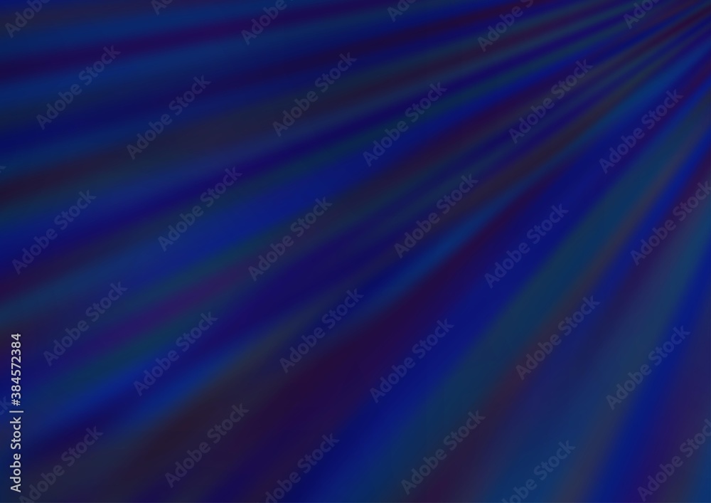 Fototapeta premium Dark BLUE vector template with repeated sticks.