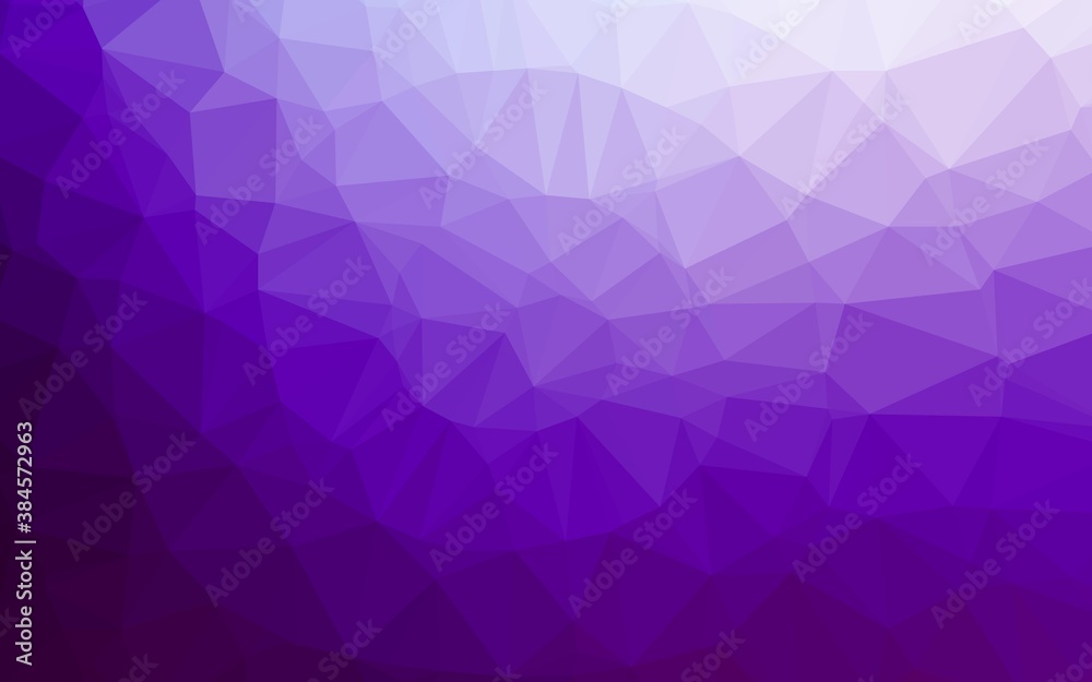 Light Purple vector shining triangular background. Light Purple vector shining triangular background.