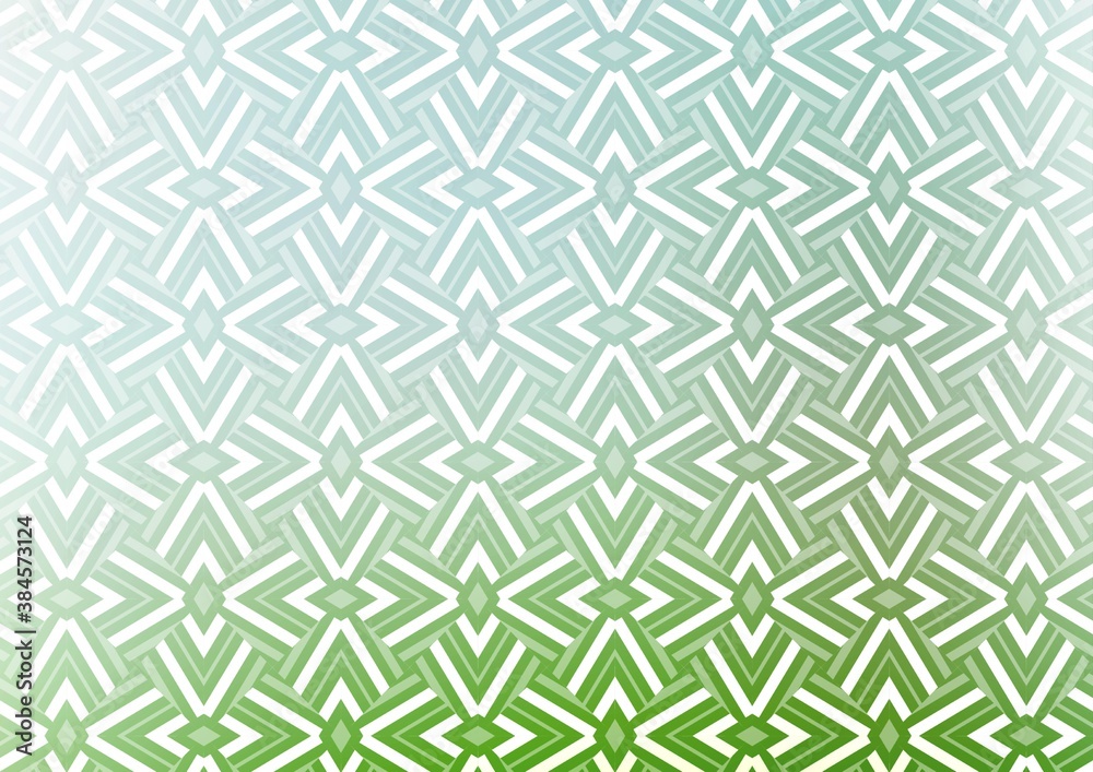 Light Green vector template with crystals, triangles. Light Green vector template with crystals, triangles.
