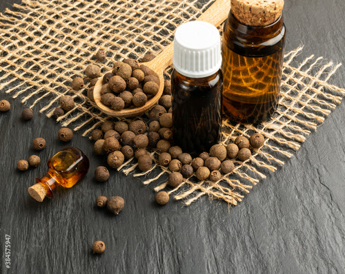 Allspice Essential Oil, Tincture or Extract in Small Bottle